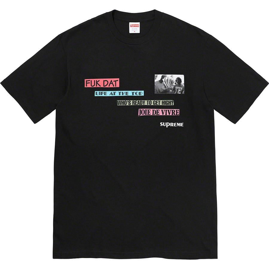 Supreme Joie De Vivre Tee for fall winter 22 season