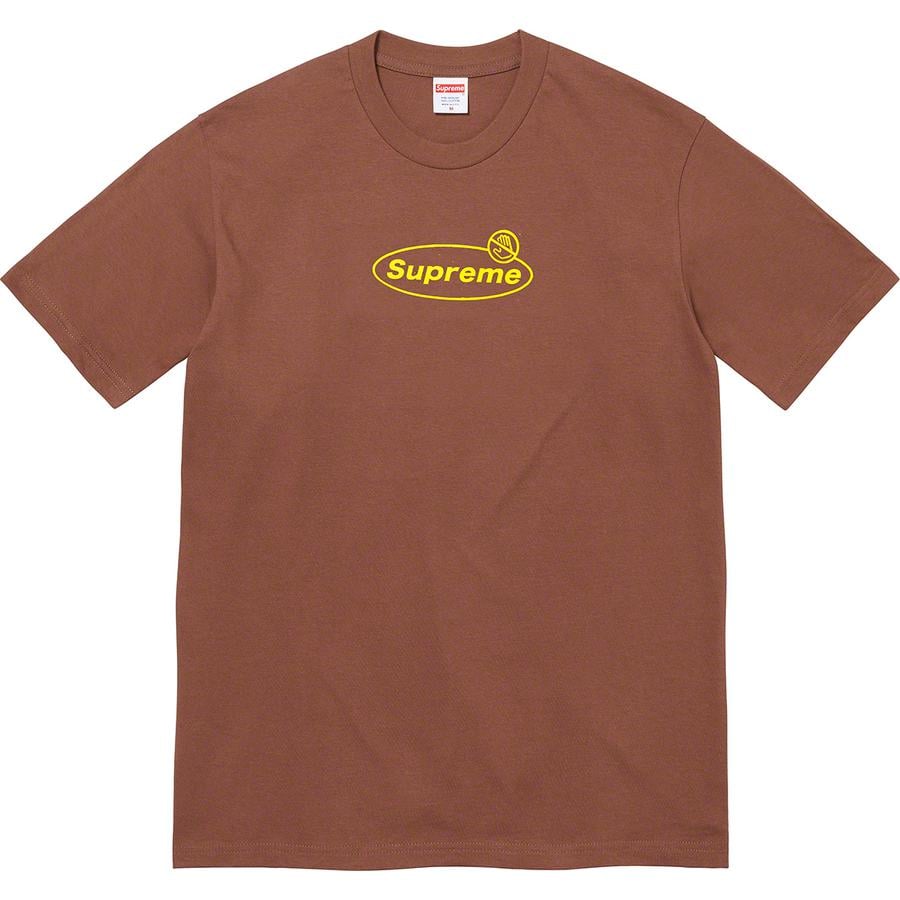 Supreme Warning Tee for fall winter 22 season