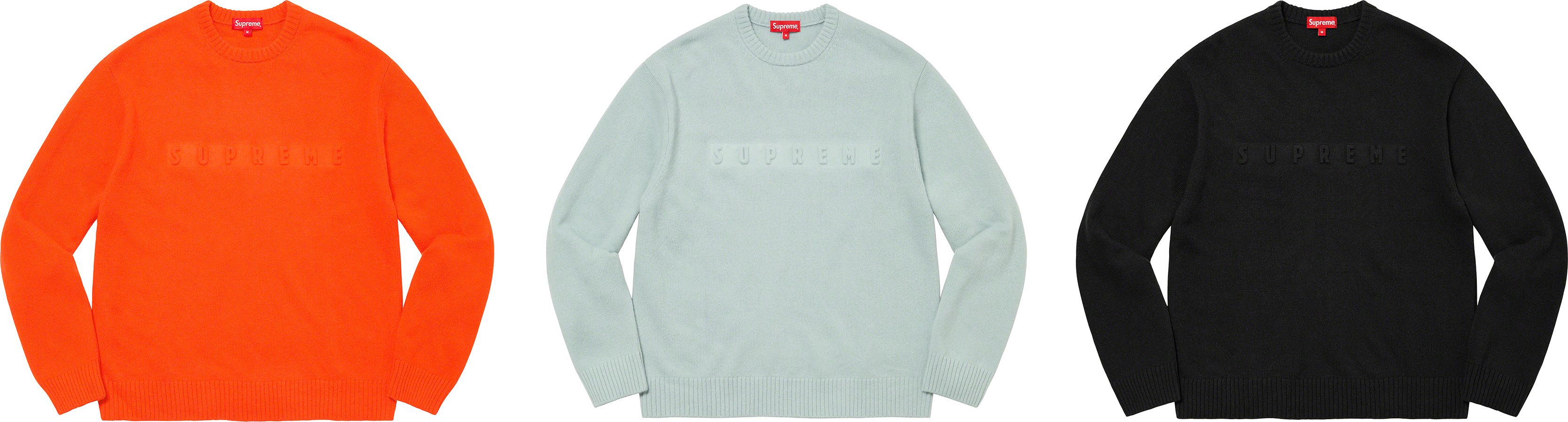 Embossed Sweater - fall winter 2022 - Supreme