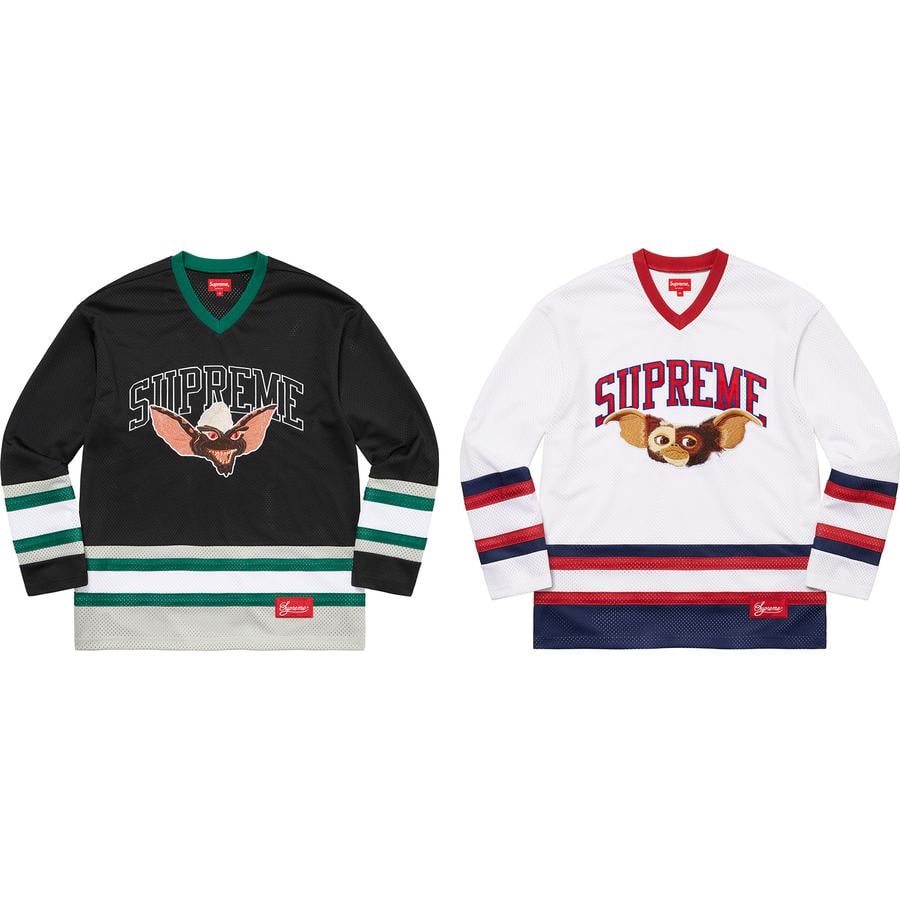 Supreme Gremlins Hockey Jersey released during fall winter 22 season