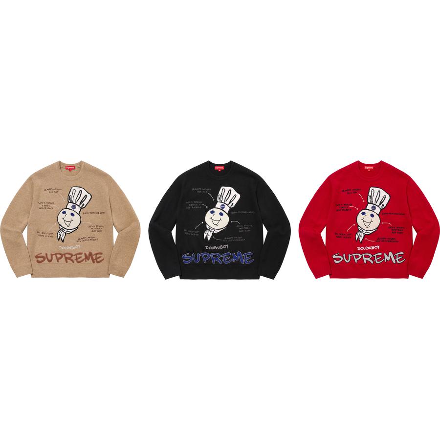 Supreme Doughboy Sweater releasing on Week 10 for fall winter 2022
