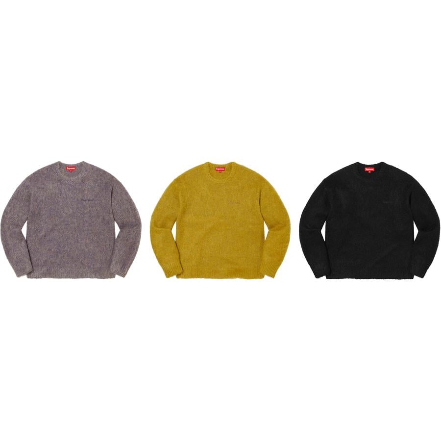 Supreme Mohair Sweater for fall winter 22 season