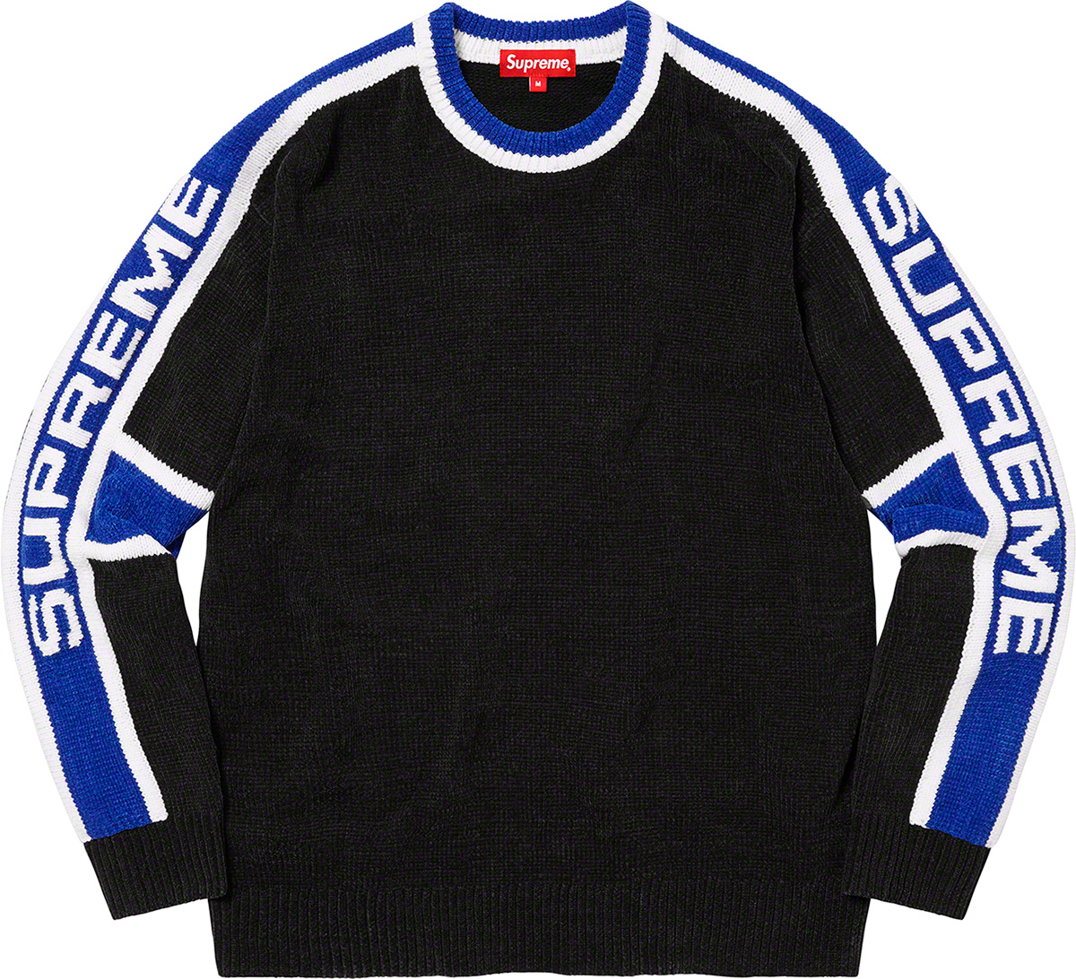 Supreme Stripe Chenille Sweater ニット-