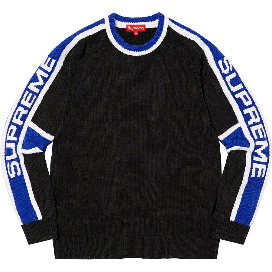 Details on Stripe Chenille Sweater  from fall winter
                                                    2022 (Price is $148)