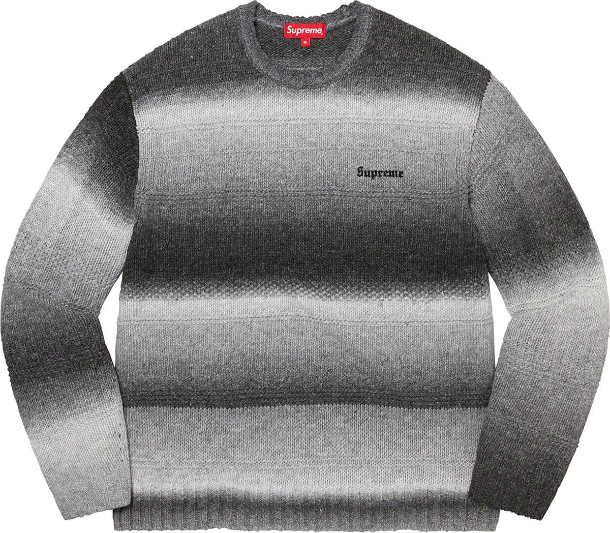 Gradient Stripe Sweater - fall winter 2022 - Supreme