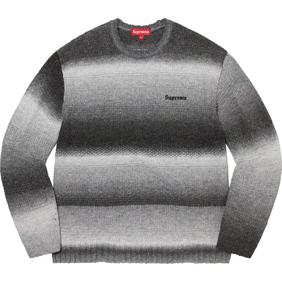 Details on Gradient Stripe Sweater  from fall winter 2022 (Price is $158)