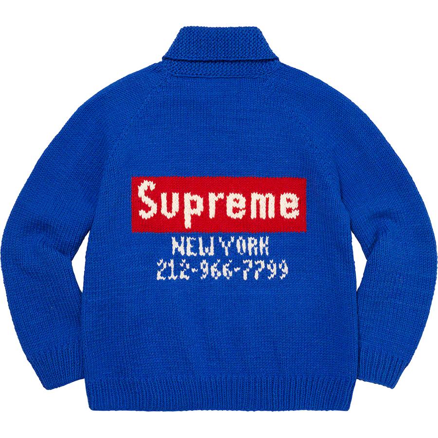 Details on Box Logo Cowichan Sweater  from fall winter
                                                    2022 (Price is $498)