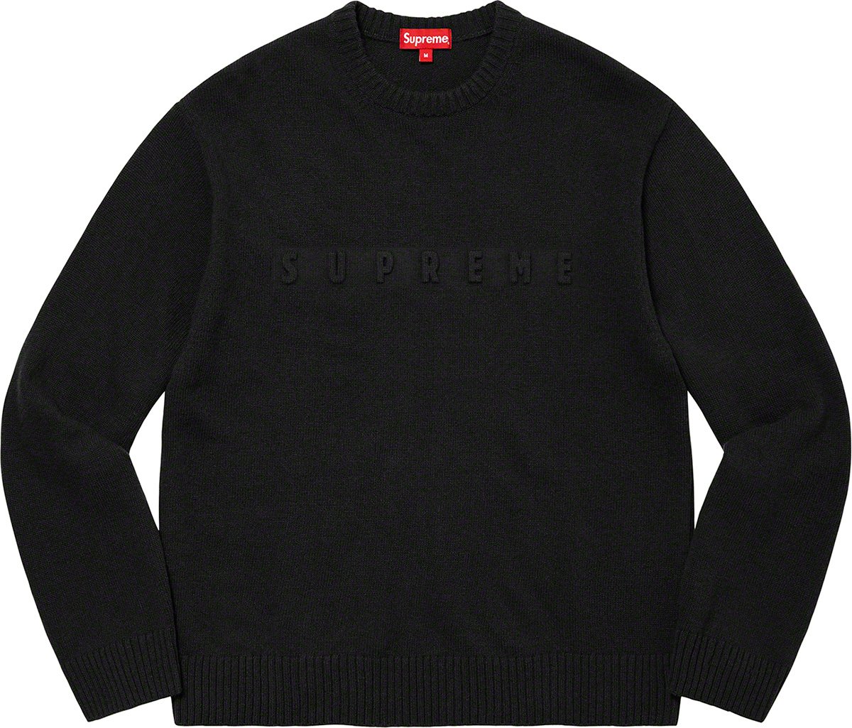 Embossed Sweater - fall winter 2022 - Supreme