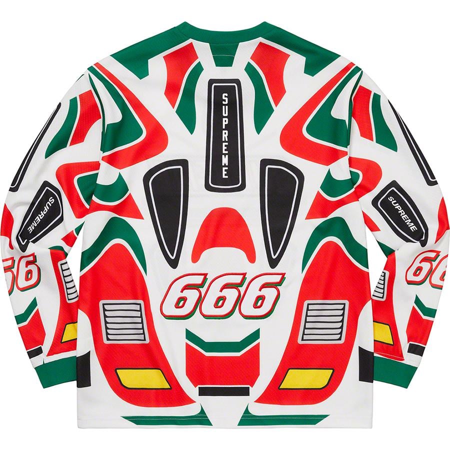 Details on Decals Moto Jersey  from fall winter 2022 (Price is $128)
