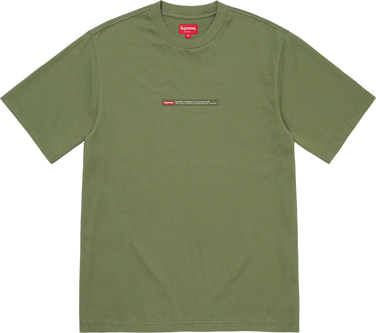 Supreme Property Label S/S Top シュプリーム - Tシャツ/カットソー