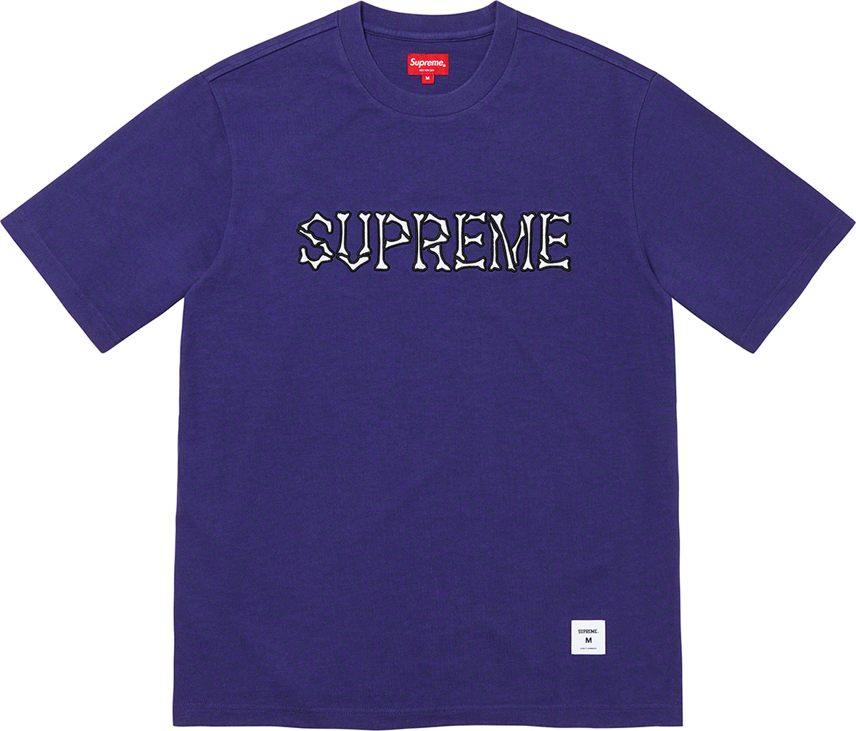 Supreme Bones S/S Top L Black