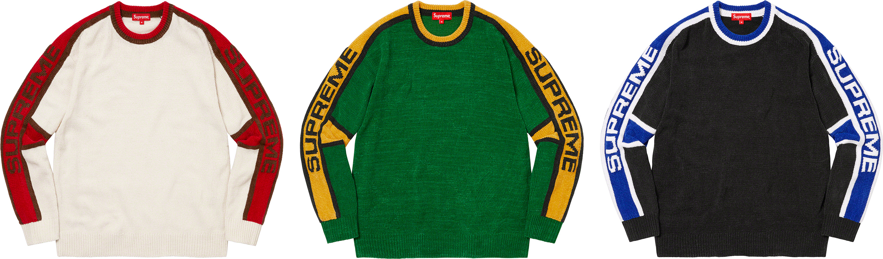 Stripe Chenille Sweater - fall winter 2022 - Supreme