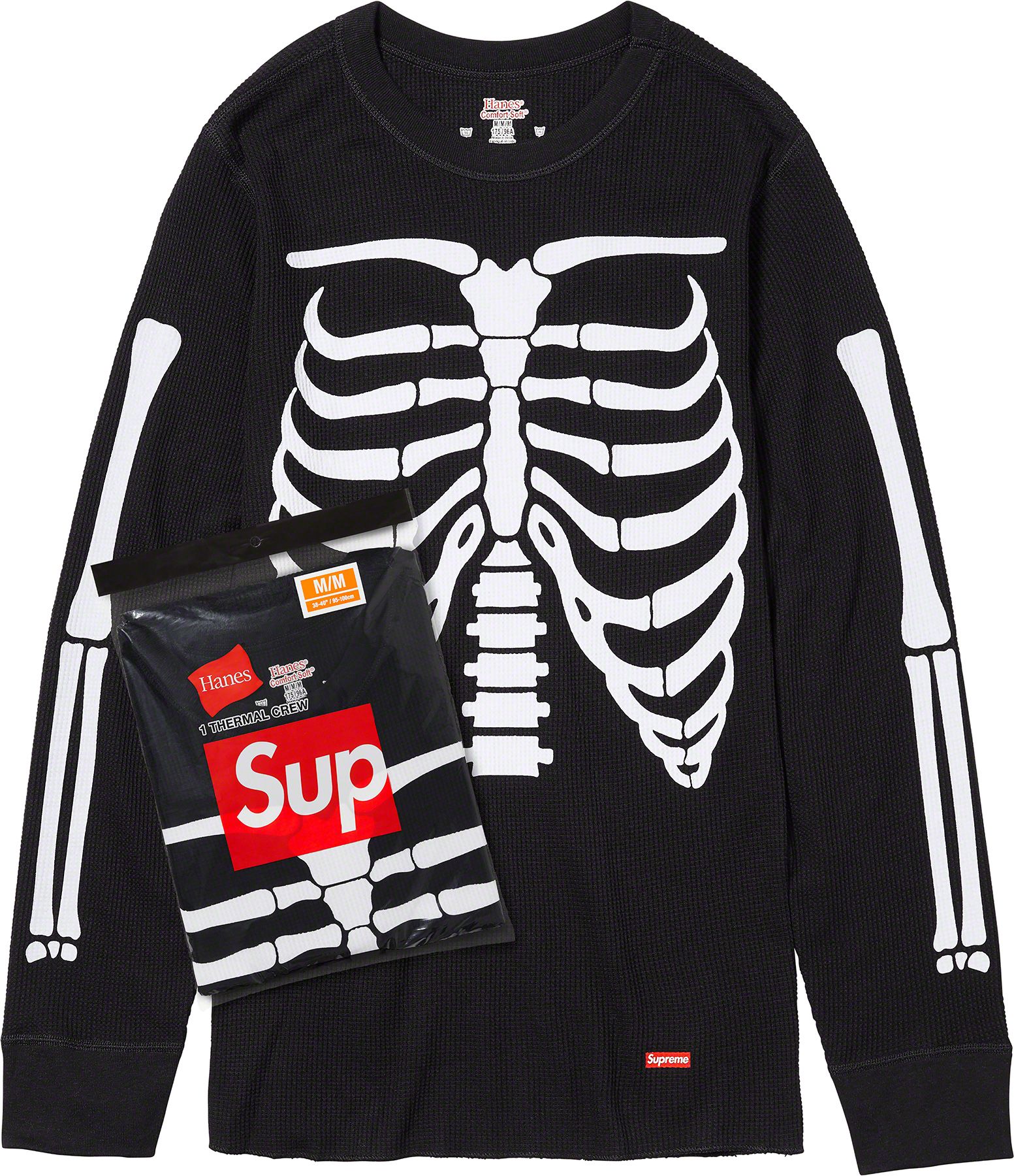 Hanes Bones Thermal Crew (1 Pack) - fall winter 2023 - Supreme