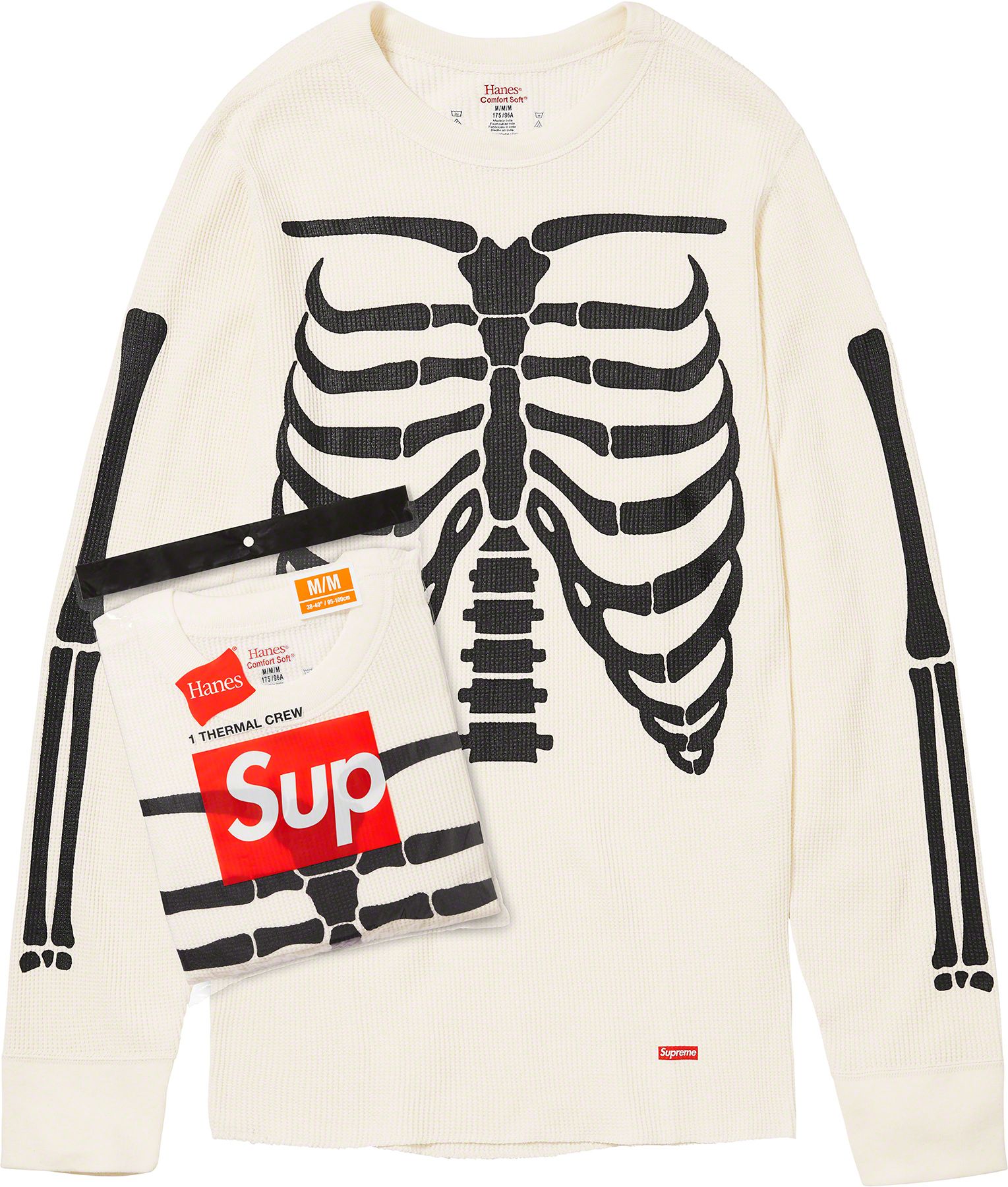 Hanes Bones Thermal Crew (1 Pack) - fall winter 2023 - Supreme