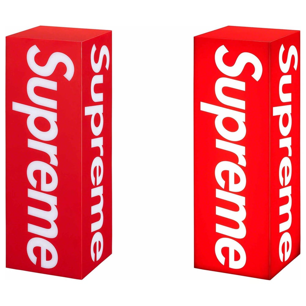 Details on Box Logo Lamp  from fall winter
                                                    2023 (Price is $98)