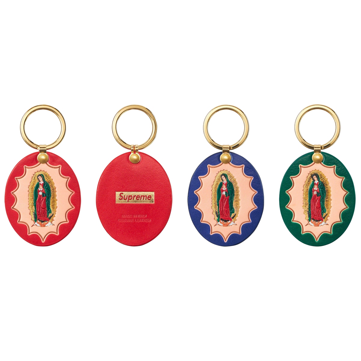 Supreme Guadalupe Leather Keychain releasing on Week 11 for fall winter 2023