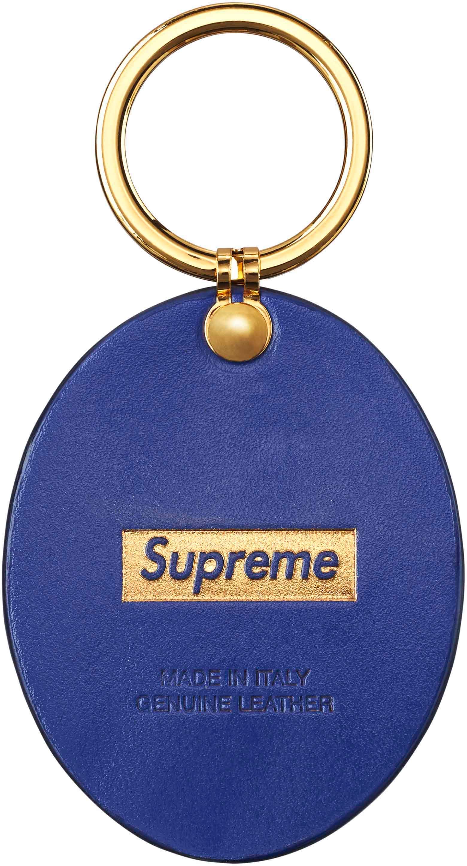 Supreme Guadalupe Leather Keychain