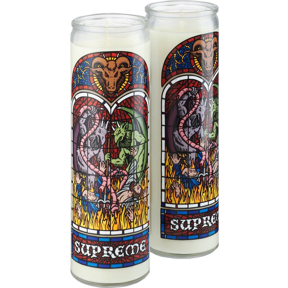 Supreme Prayer Candle for fall winter 23 season