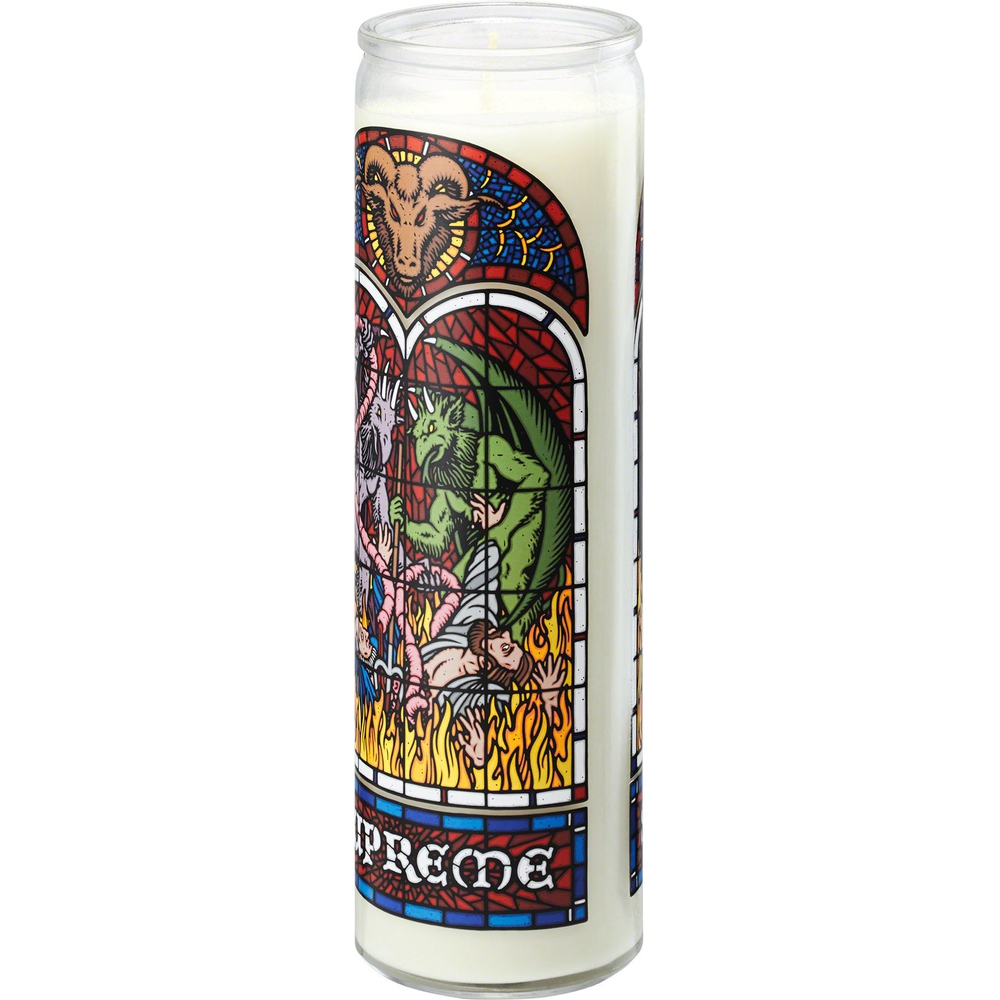 Details on Prayer Candle  from fall winter 2023 (Price is $28)
