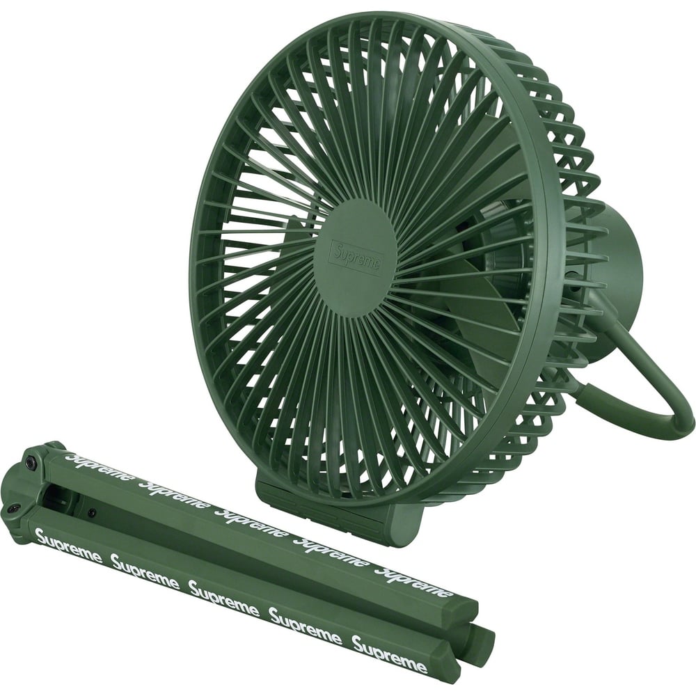 Details on Supreme Cargo Container Electric Fan  from fall winter
                                                    2023 (Price is $78)