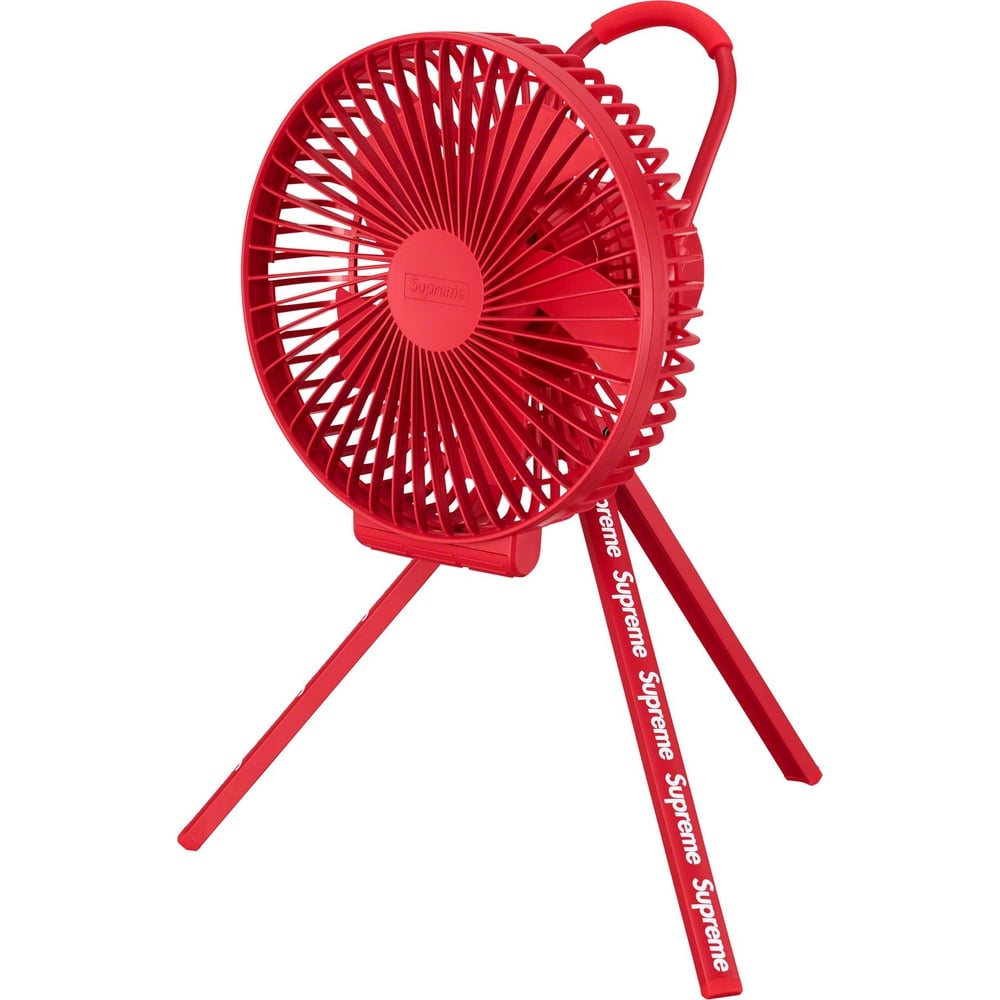 Details on Supreme Cargo Container Electric Fan  from fall winter
                                                    2023 (Price is $78)