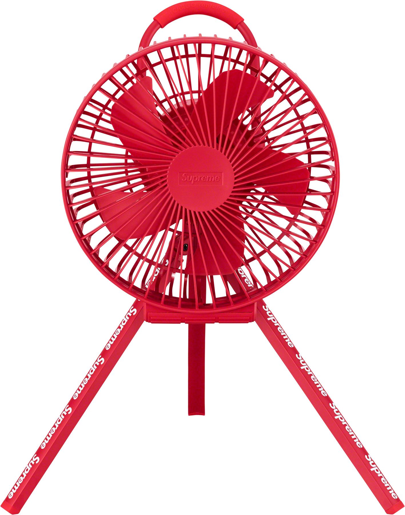 Cargo Container Electric Fan Red Supreme