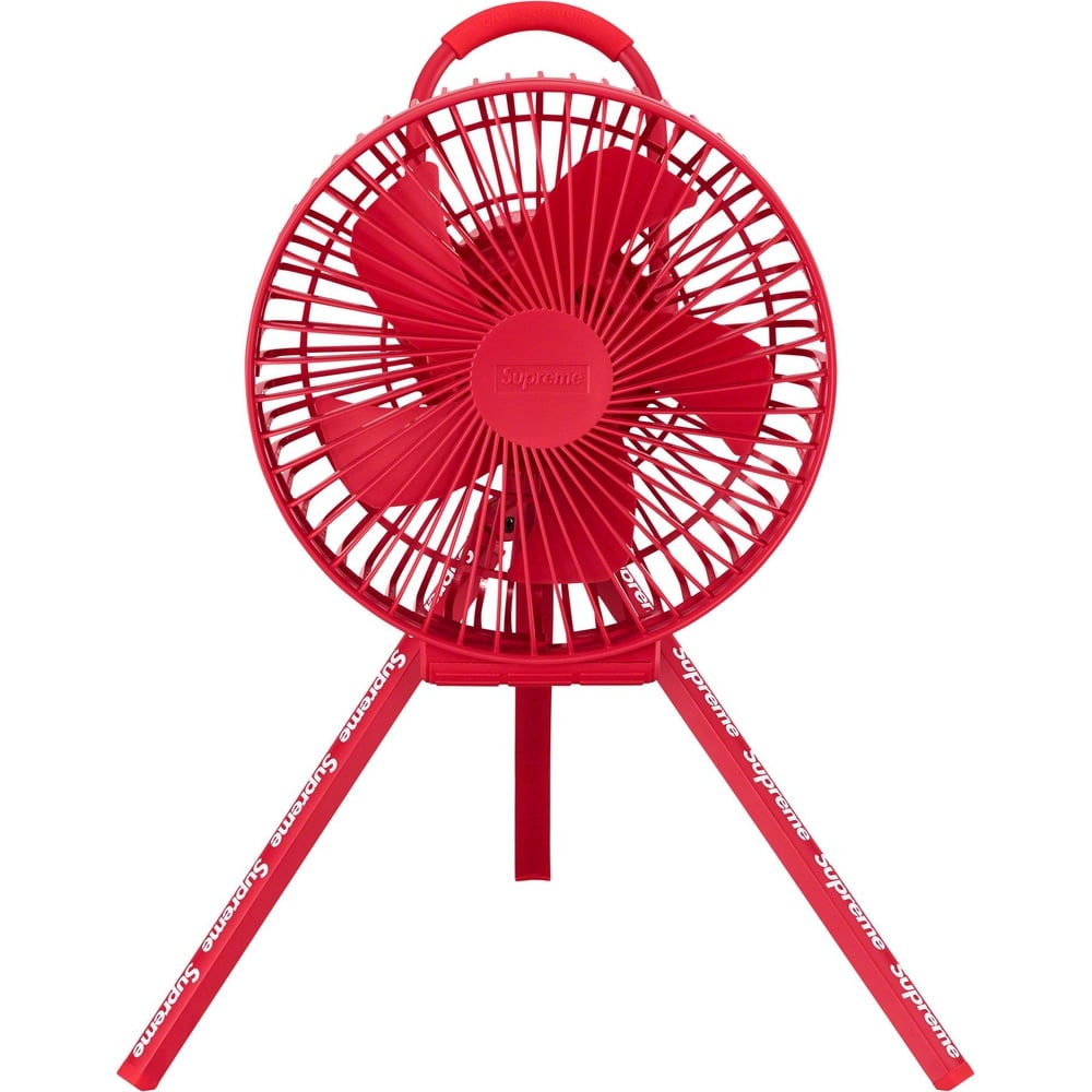 Details on Supreme Cargo Container Electric Fan  from fall winter
                                                    2023 (Price is $78)