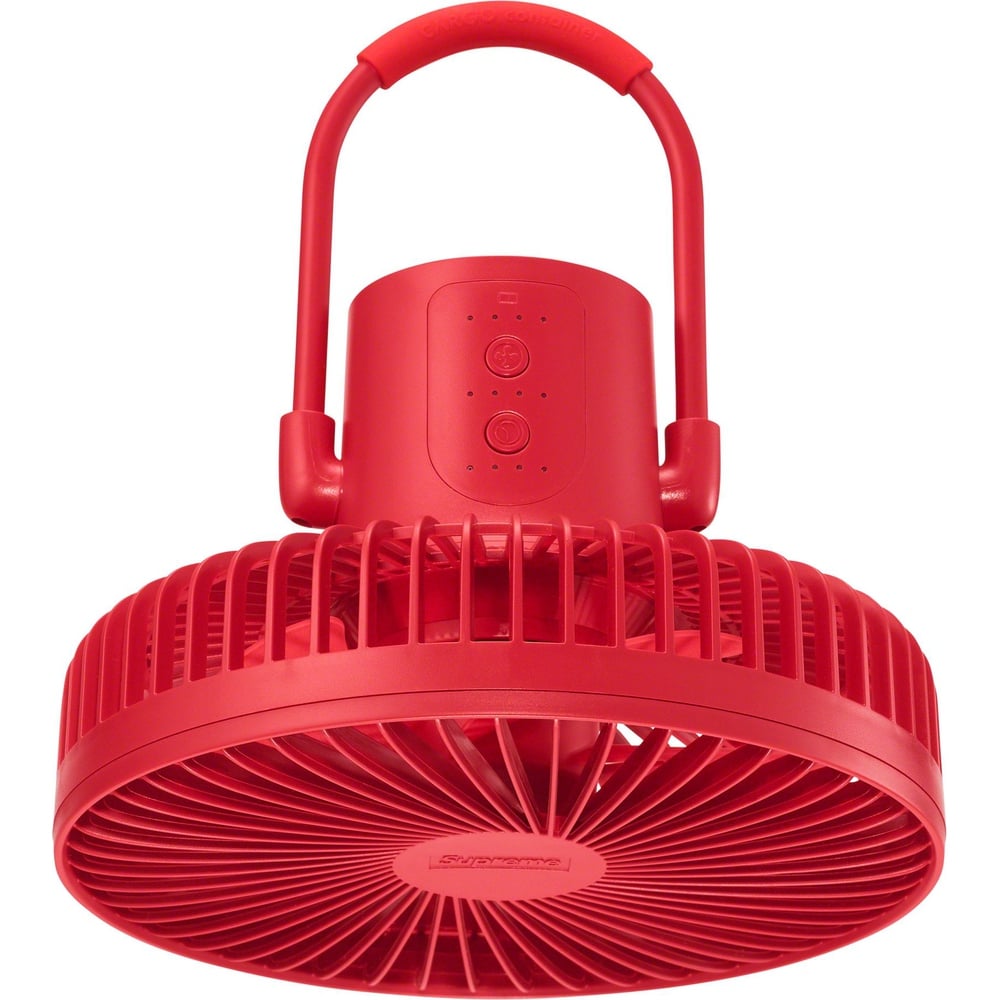 Details on Supreme Cargo Container Electric Fan  from fall winter
                                                    2023 (Price is $78)