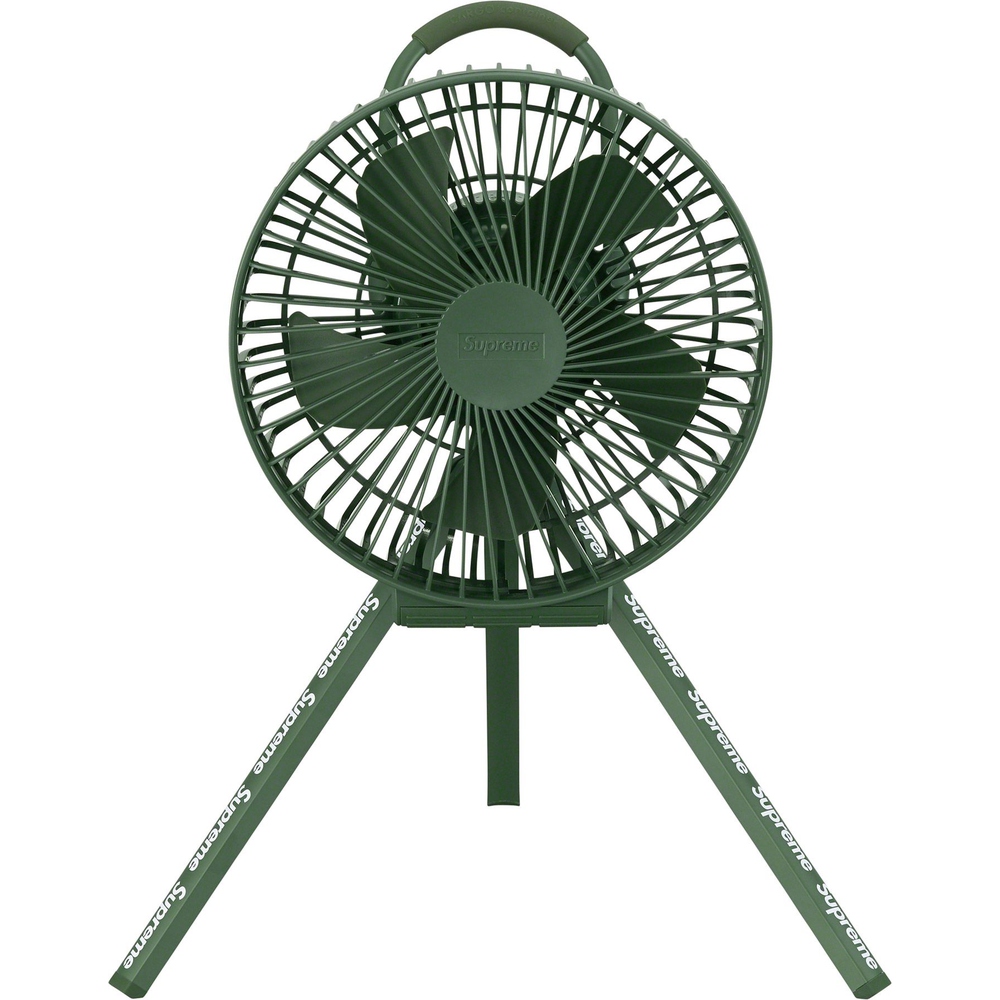 Details on Supreme Cargo Container Electric Fan  from fall winter 2023 (Price is $78)