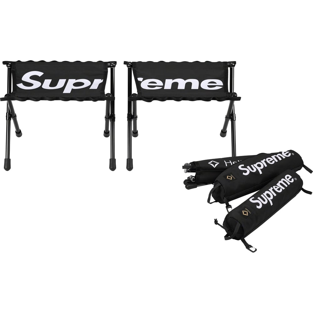 Details on Supreme Helinox Tactical Field Stool (Set of 2)  from fall winter
                                                    2023 (Price is $248)