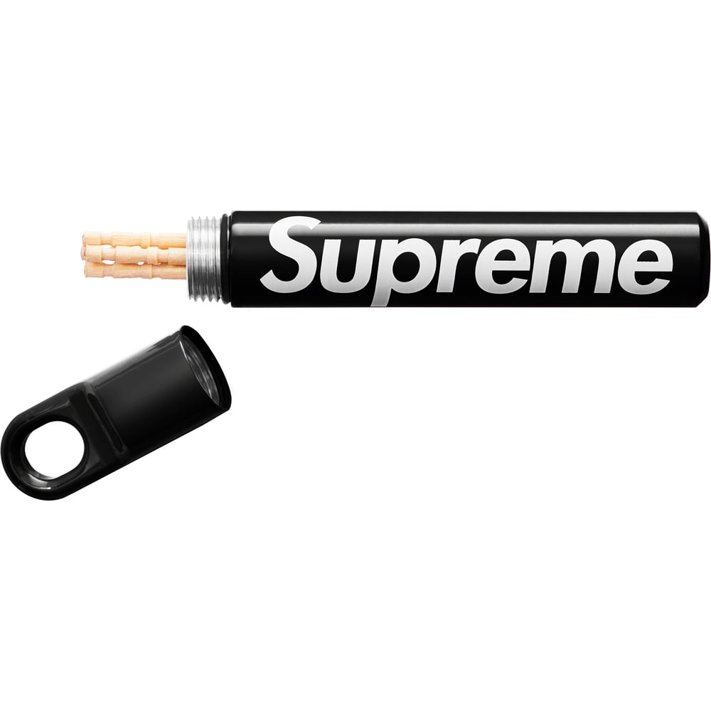 Details on Supreme James Brand Cache  from fall winter
                                                    2023 (Price is $44)