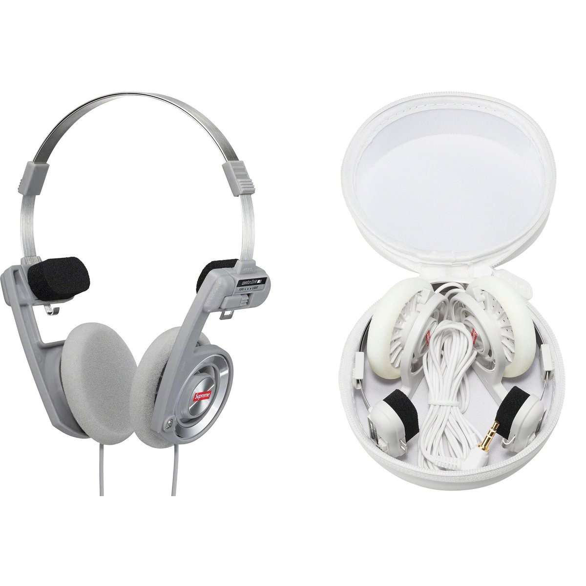 Details on Supreme Koss PortaPro Headphones from fall winter 2023 (Price is $68)