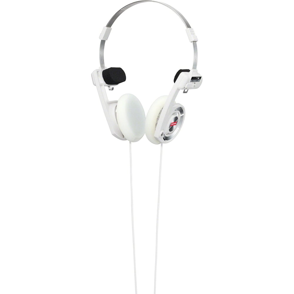 満点の ヘッドホン Supreme Koss Portapro Headphones White