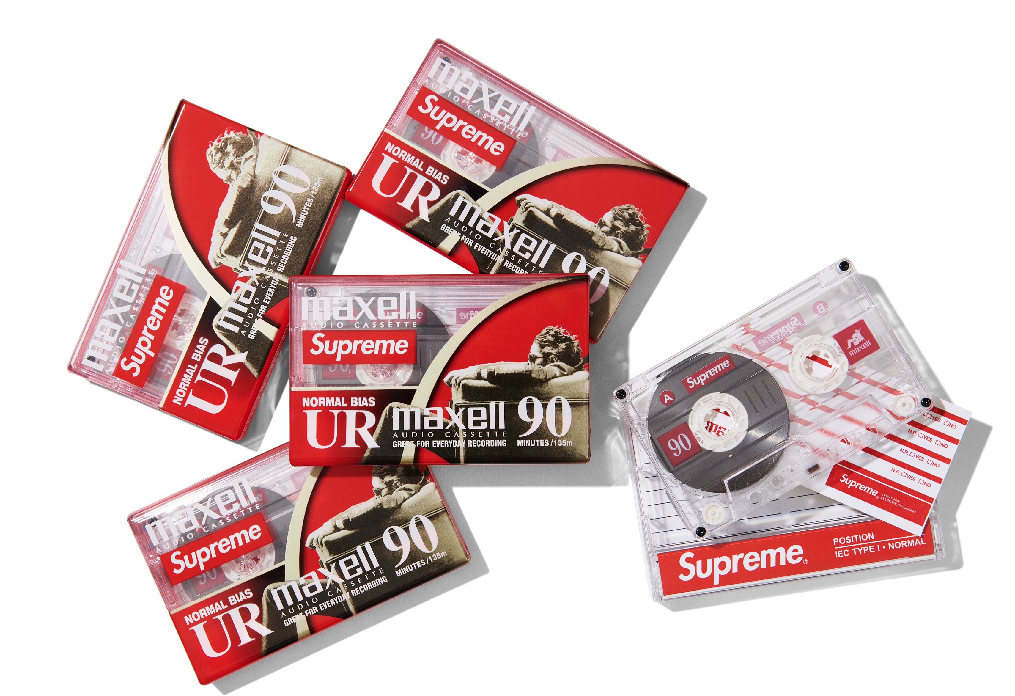Maxell Cassette Tapes (5 Pack) - fall winter 2023 - Supreme