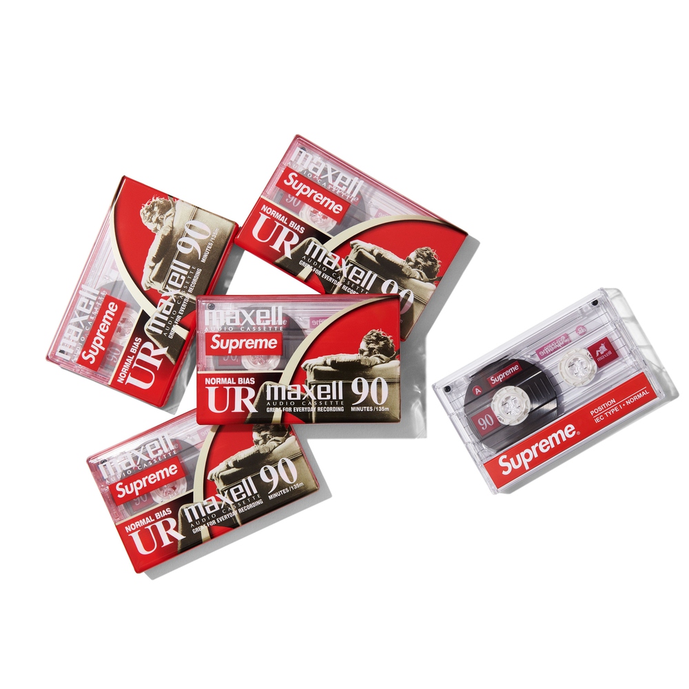 Details on Supreme Maxell Cassette Tapes (5 Pack)  from fall winter
                                                    2023