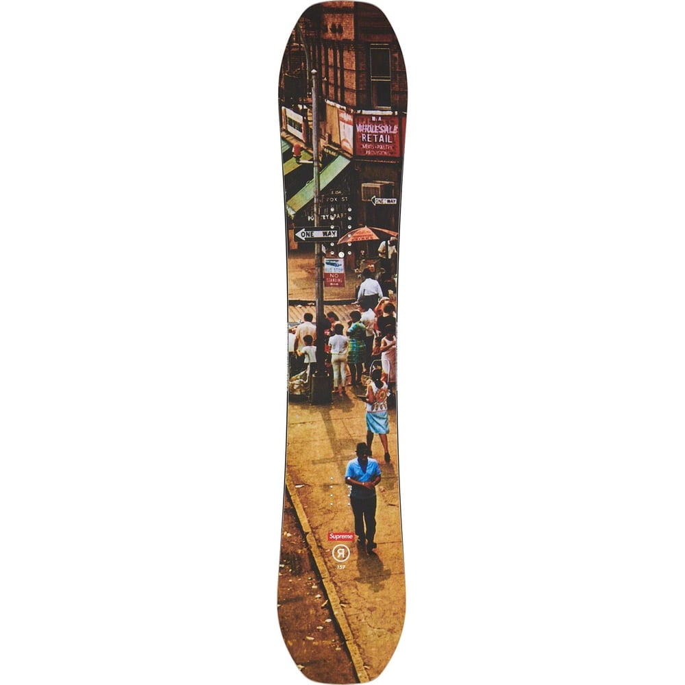 Details on Supreme RIDE Snowboards  from fall winter
                                                    2023 (Price is $648)