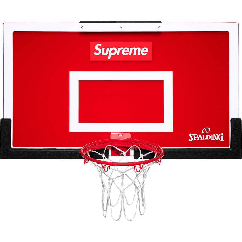 Details on Supreme Spalding Mini Basketball Hoop  from fall winter 2023