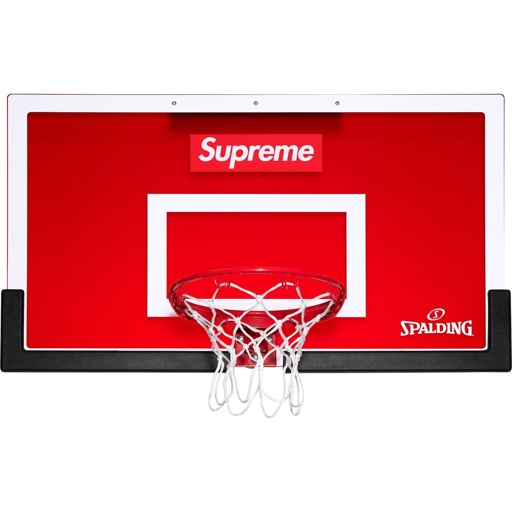 Details on Supreme Spalding Mini Basketball Hoop  from fall winter
                                                    2023 (Price is $88)