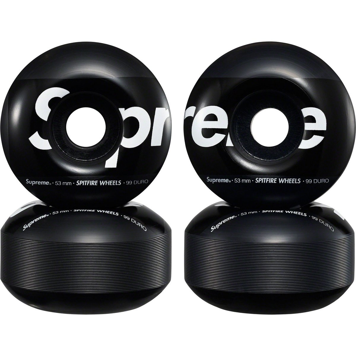 Details on Supreme Spitfire Shop Wheels (Set of 4) from fall winter
                                            2023 (Price is $36)