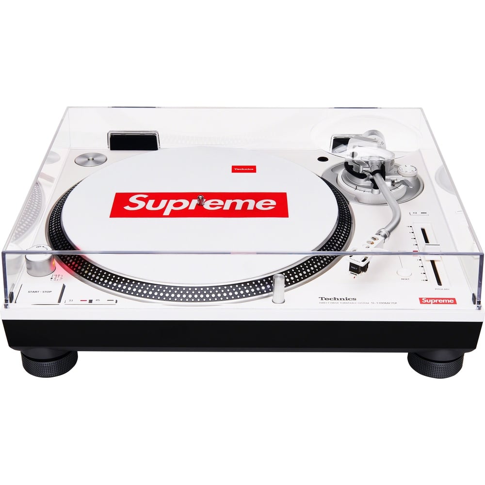 Details on Supreme Technics SL-1200MK7 Turntable  from fall winter
                                                    2023 (Price is $1498)