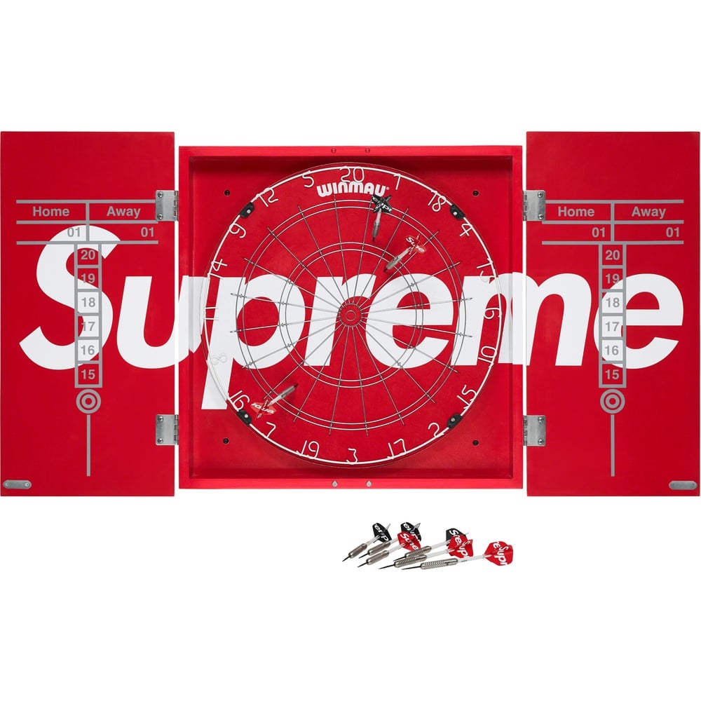 Details on Supreme Winmau Dartboard Set  from fall winter
                                                    2023 (Price is $498)