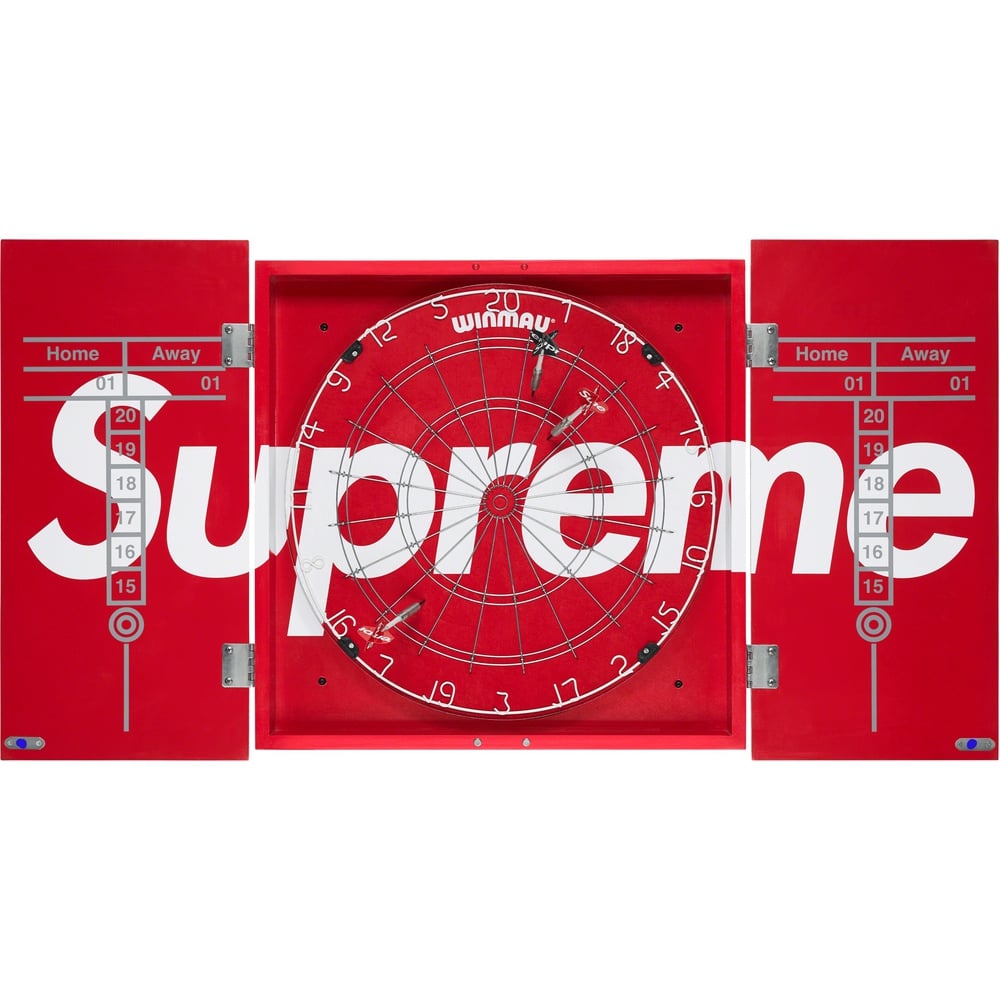 Details on Supreme Winmau Dartboard Set  from fall winter
                                                    2023 (Price is $498)