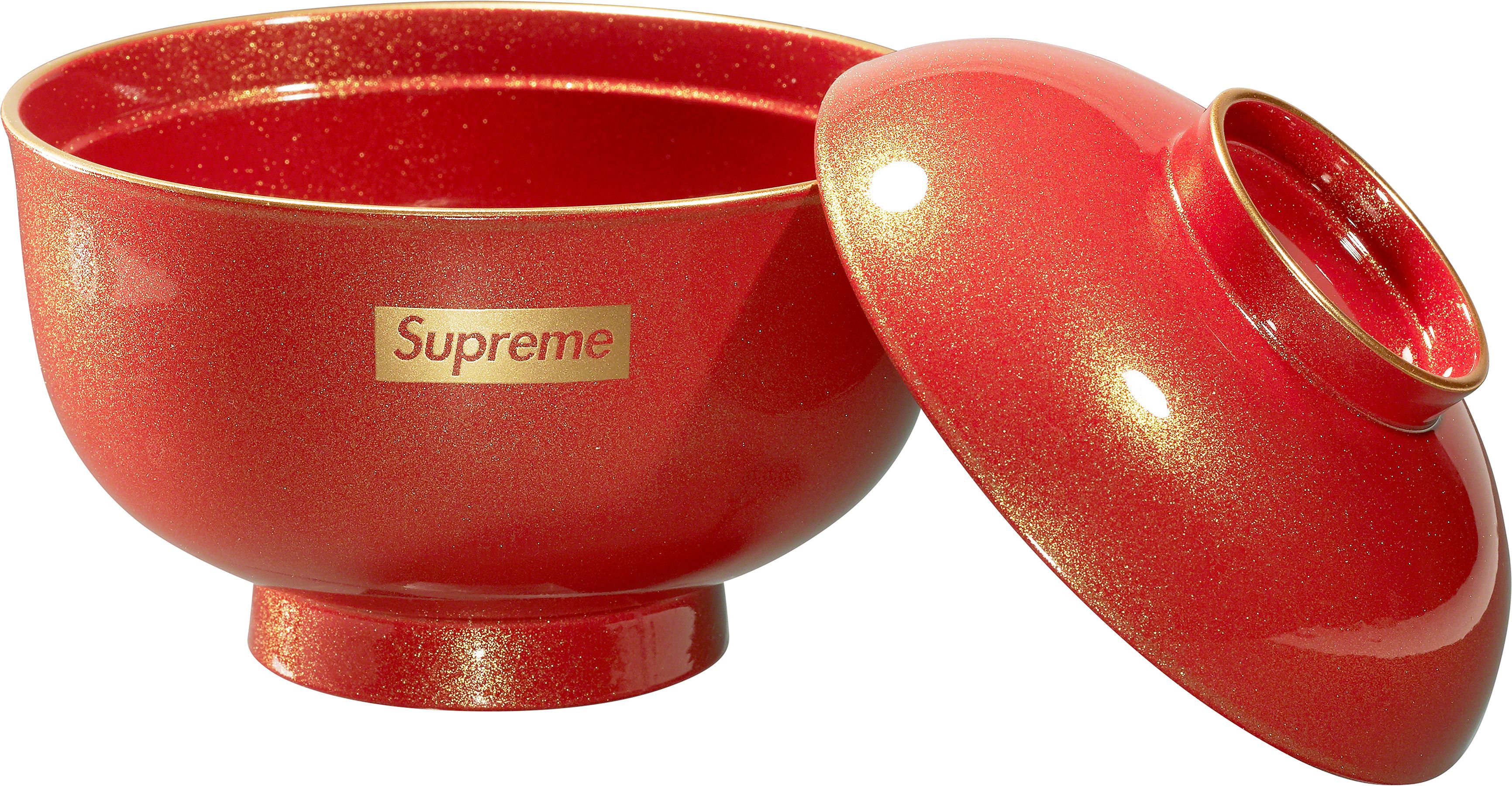 supreme zoni glitter bowl red シュプリーム ゾーニ