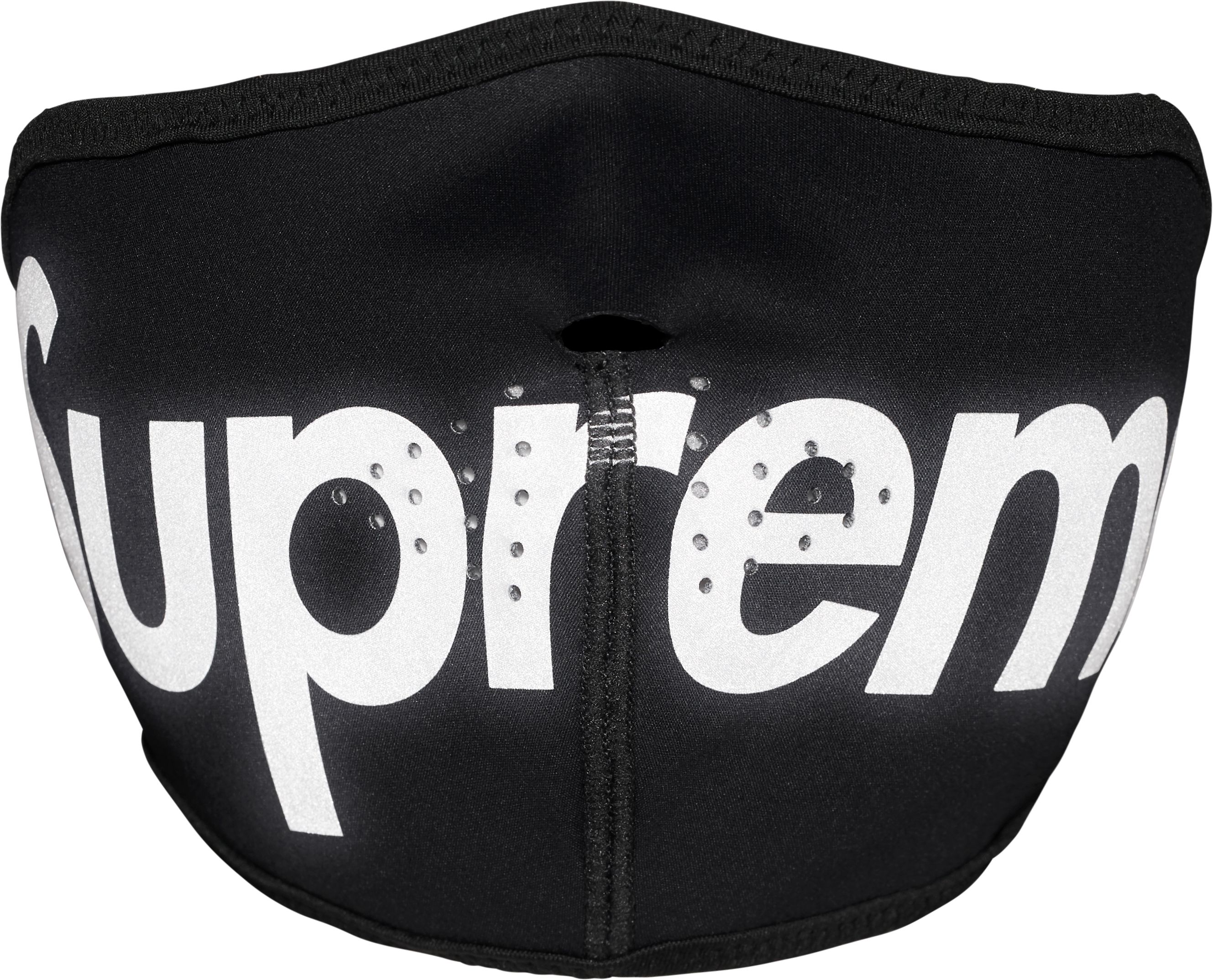 Supreme x Windstopper logo-print Face Mask - Grey