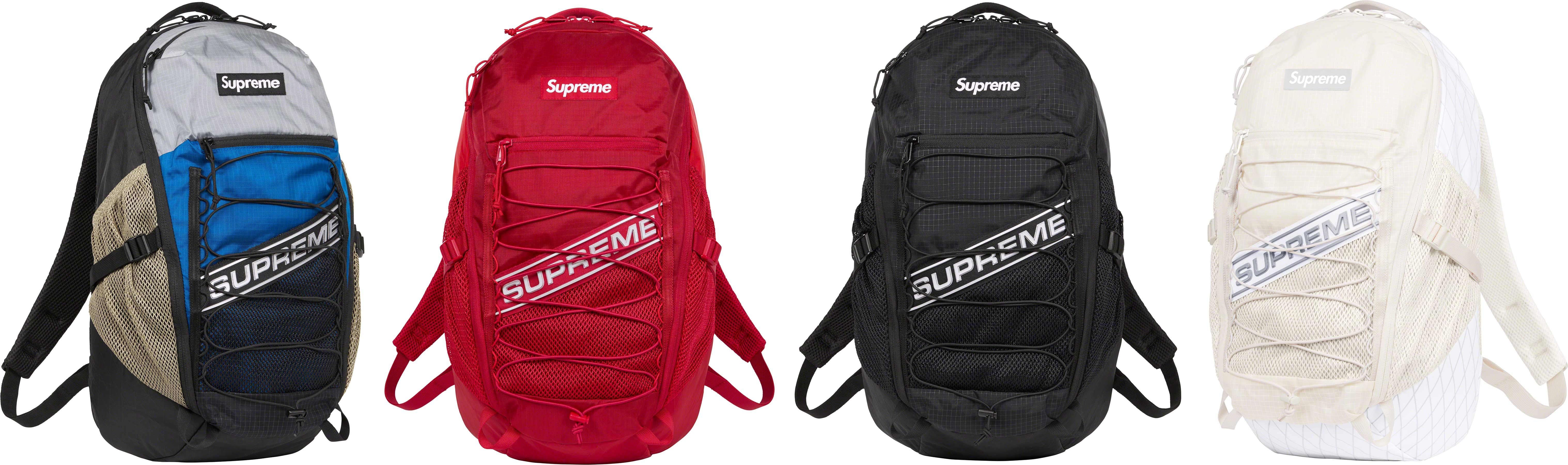 Supreme Backpack/Nylon/Red F1323