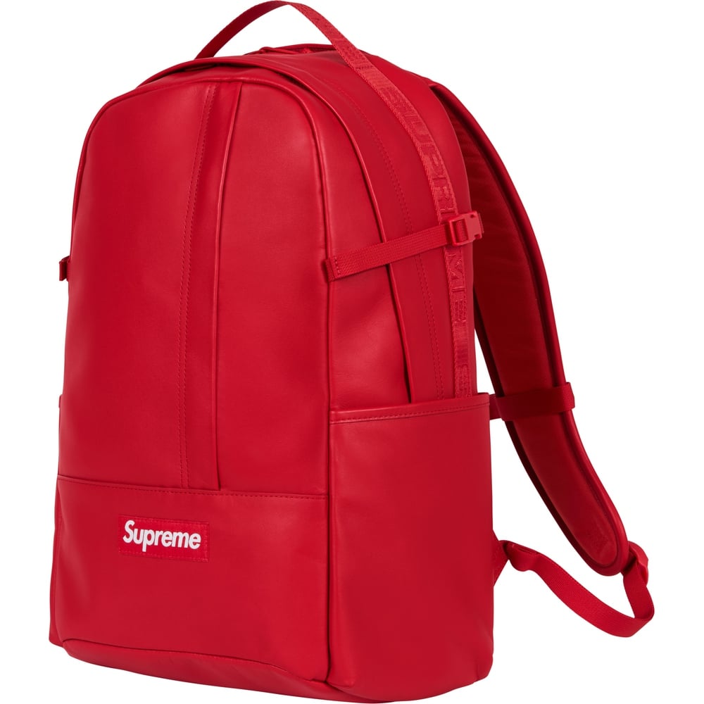 Details on Leather Backpack  from fall winter
                                                    2023 (Price is $298)