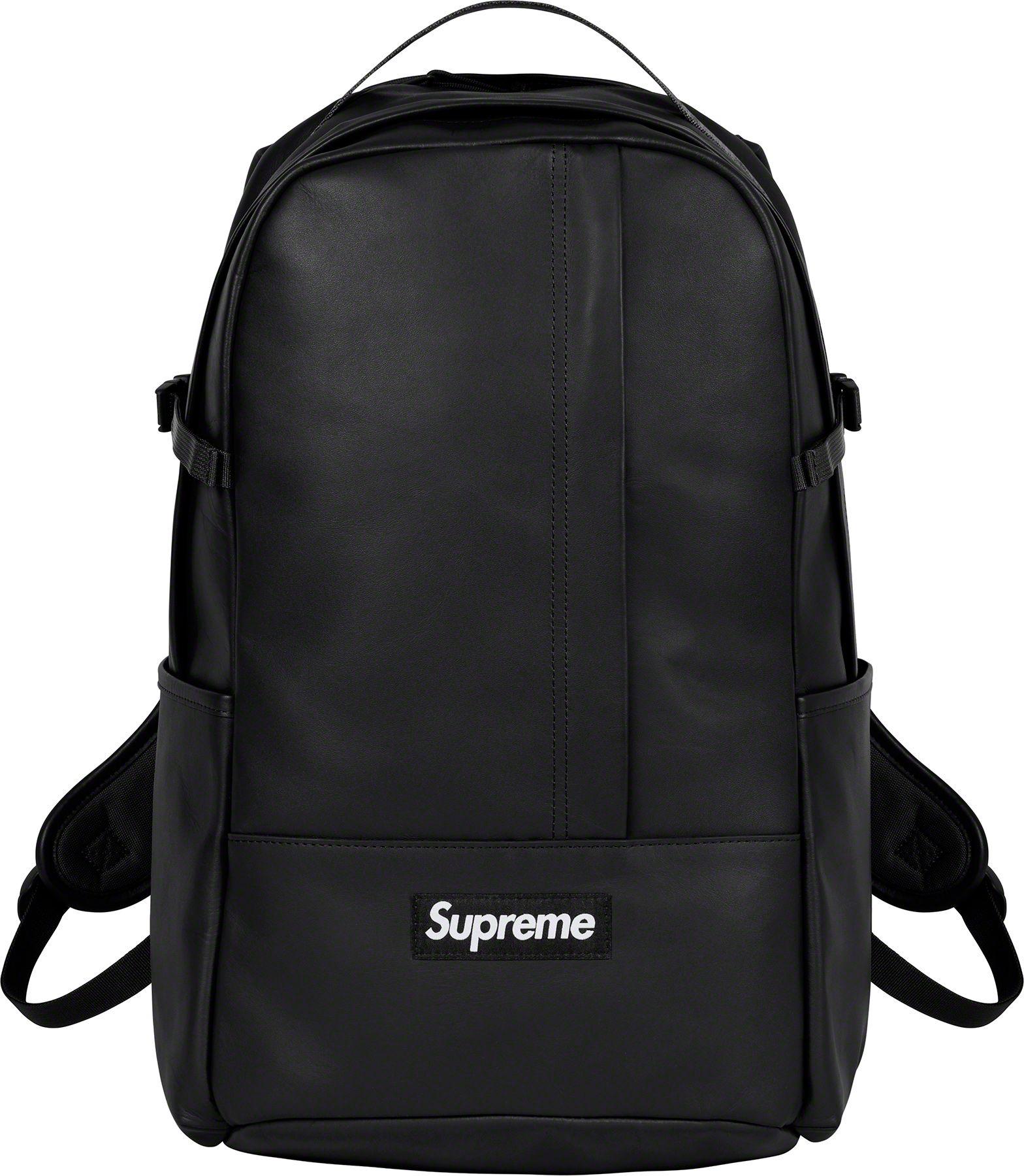 Supreme SS17 Backpack Black - SS17 - US