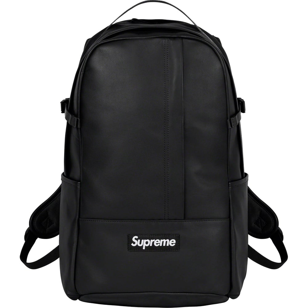 Details on Leather Backpack  from fall winter
                                                    2023 (Price is $298)