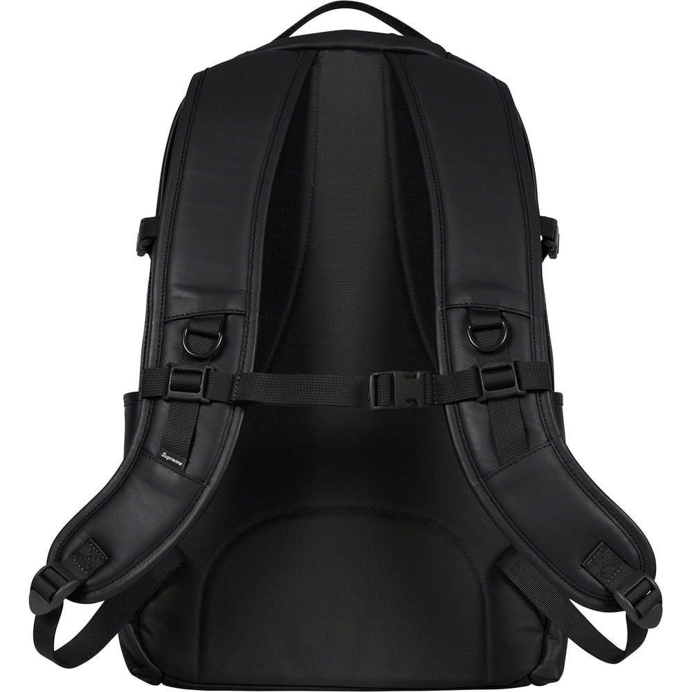 Details on Leather Backpack  from fall winter
                                                    2023 (Price is $298)