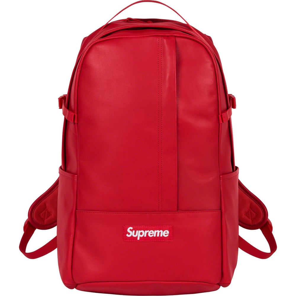 Details on Leather Backpack  from fall winter
                                                    2023 (Price is $298)